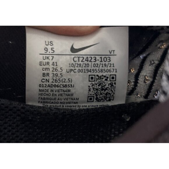 New Women's Nike React Infinity Run FK 2 in White/Aurora Green-Black Size US 9.5 - Picture 13 of 13